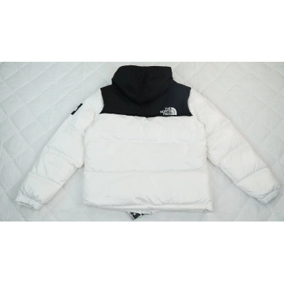 PK TheNorthFace Splicing White And White 02