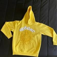  Sp5der Worldwide Websuit Yellow Hoodie