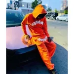 Sp5der Websuit Orange Joggers