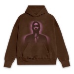  Sp5der Thug Hoodie Brown