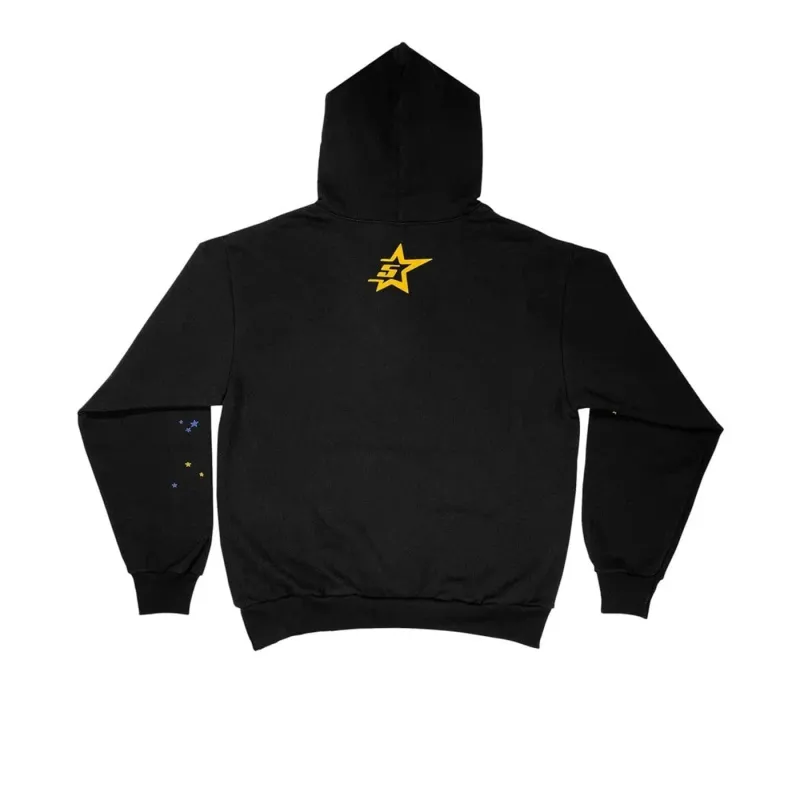  Sp5der Young Thug Black Punk Hoodie