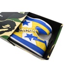 H12  A Bathing Ape Bape Sta Low White Baolan Yellow,1180-191-006
