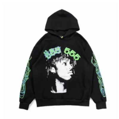 PK Sp5der Young Thug Tracksuit Black 01