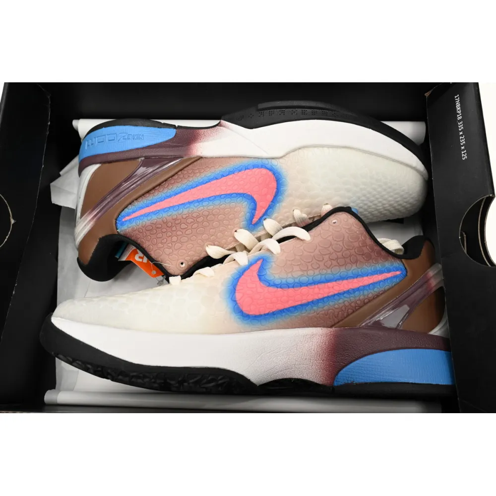 PK Kobe 6 Brown Red Blue,869457-007