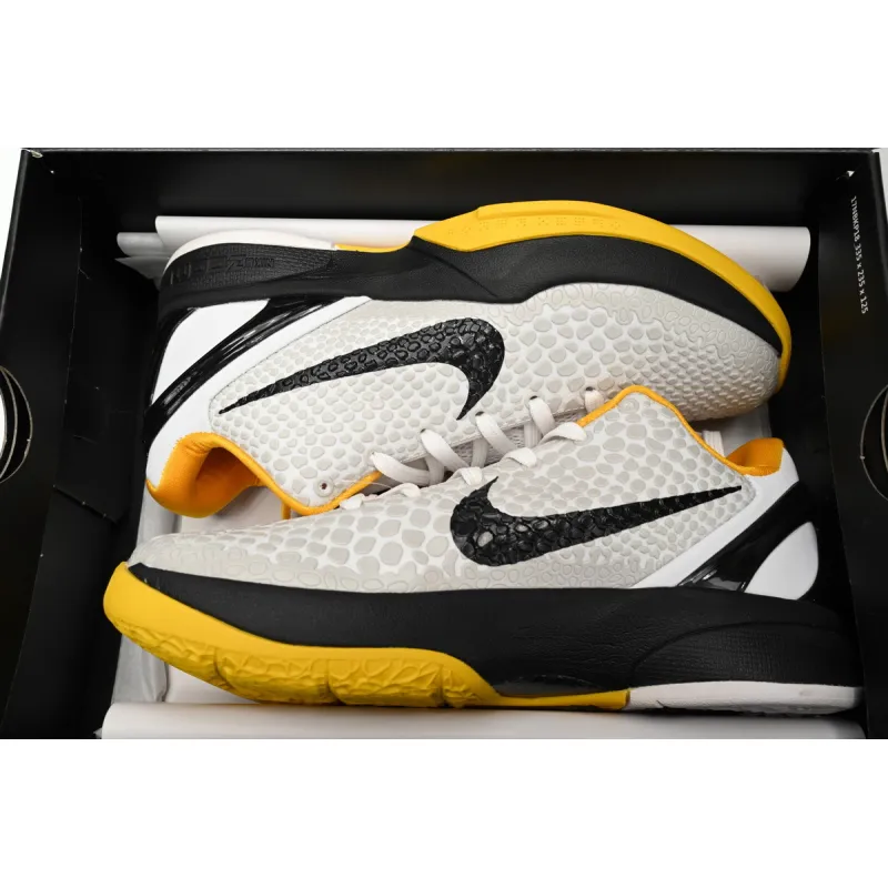 PK Kobe 6 Protro Playoff Pack White Del Sol,CW2190-100