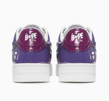 PK A Bathing APE Bape Sta Combo Purple,1H20-191-046
