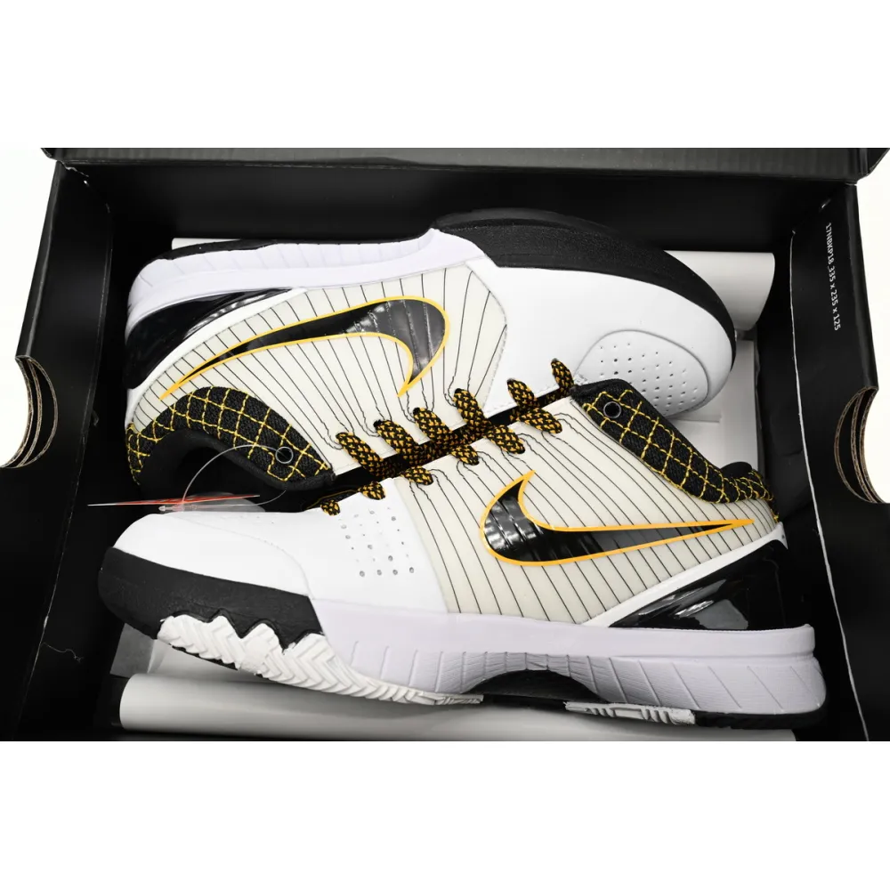 PK Kobe 4 Protro White Black Del Sol,AV6339-101