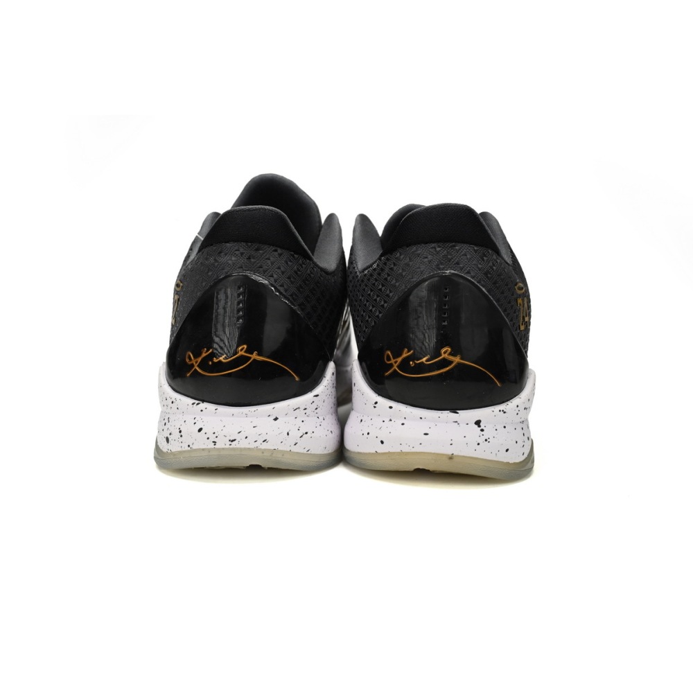 PK Kobe V Protro Black White Gold,CD0824-127