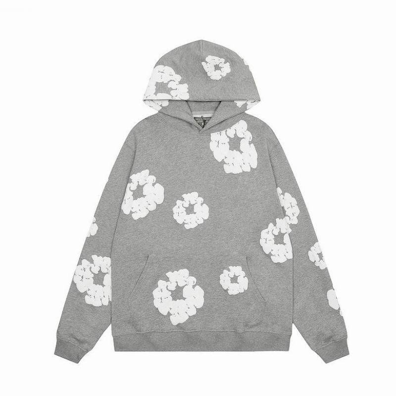  Denim Tears hoodie grey
