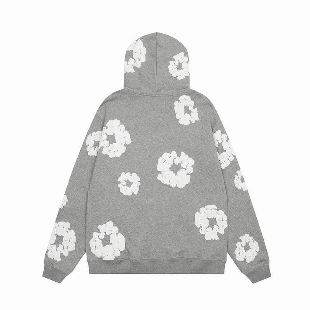  Denim Tears hoodie grey