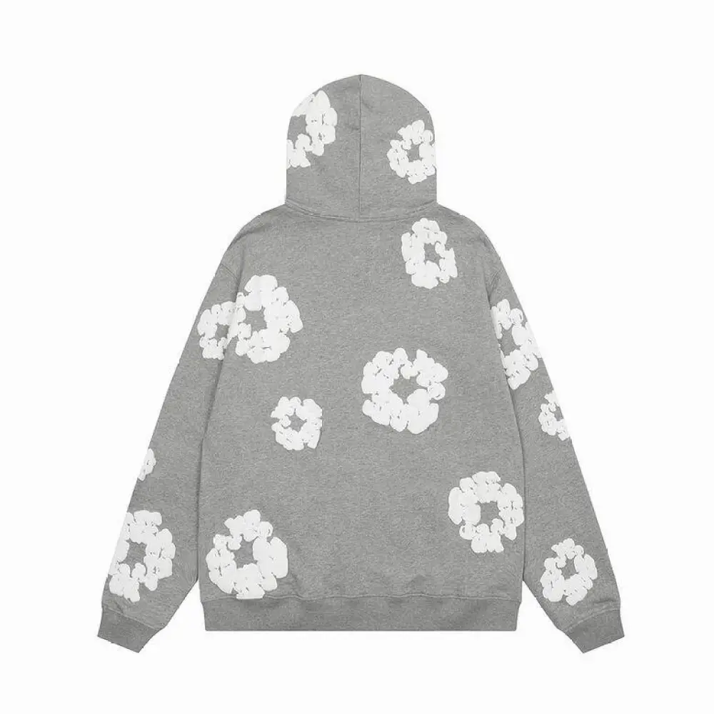 【Flash Sales】Denim Tears hoodie grey