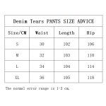 PK Denim Tears pants blue