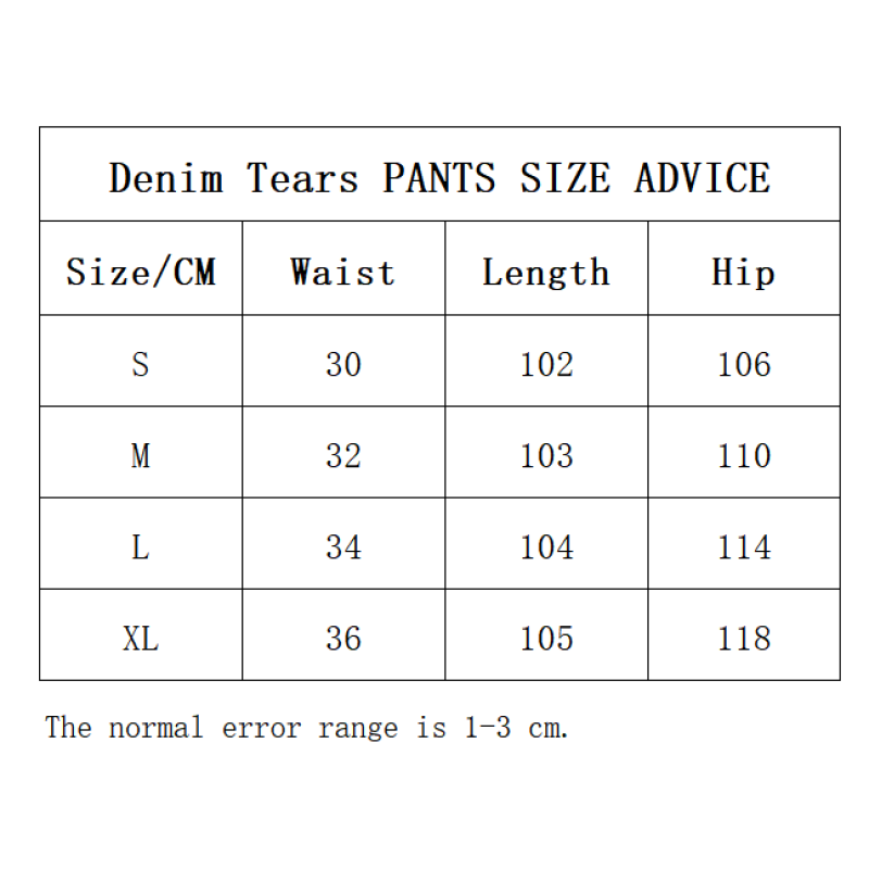 PK Denim Tears pants blue