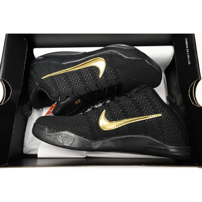 PK Kobe 11 Elite Low Black Mamba Collection Fade to Black,869459-001