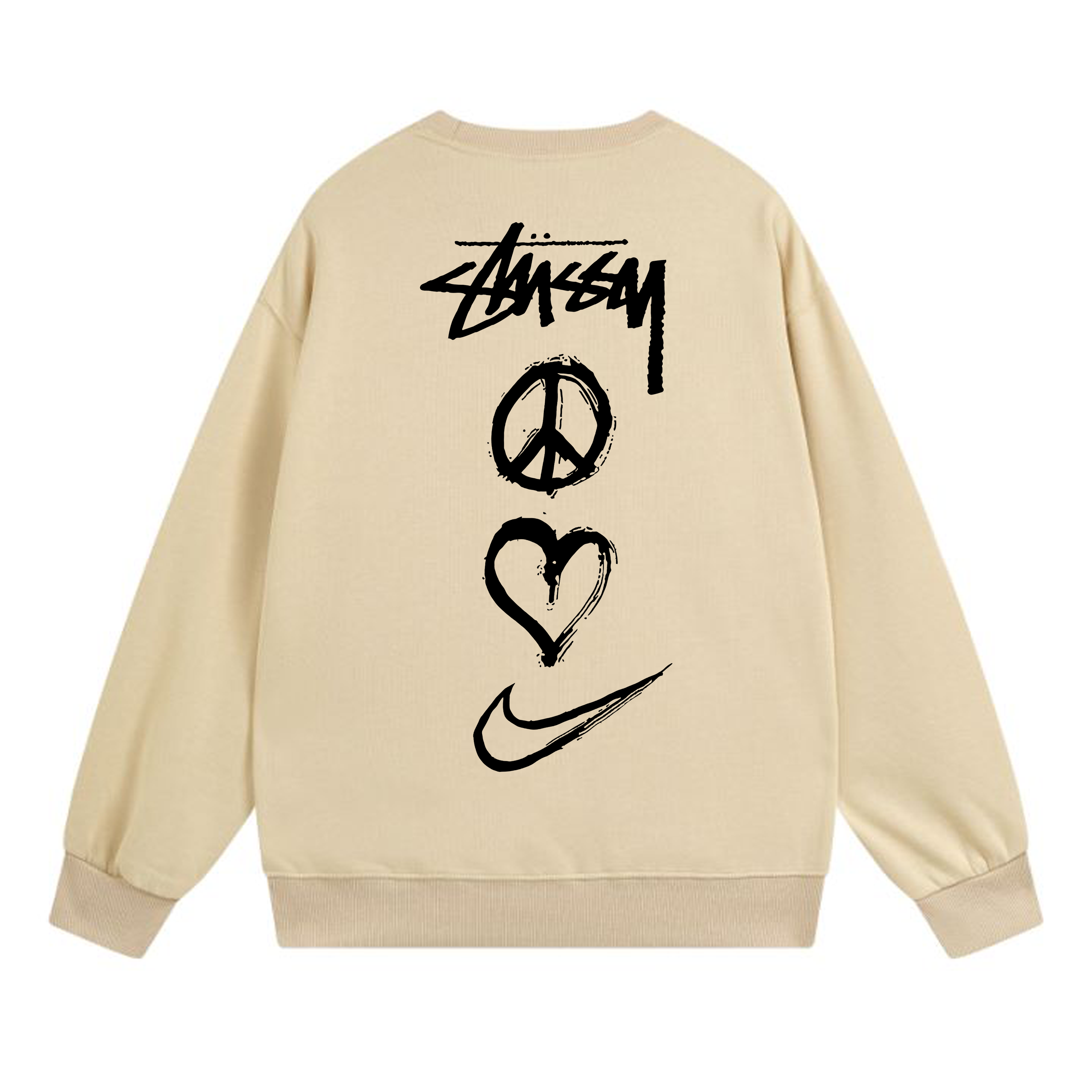  Stussy Hoodie White,Light Grey, Apricot, Gray,Red,Navy Blue,Black. XB508