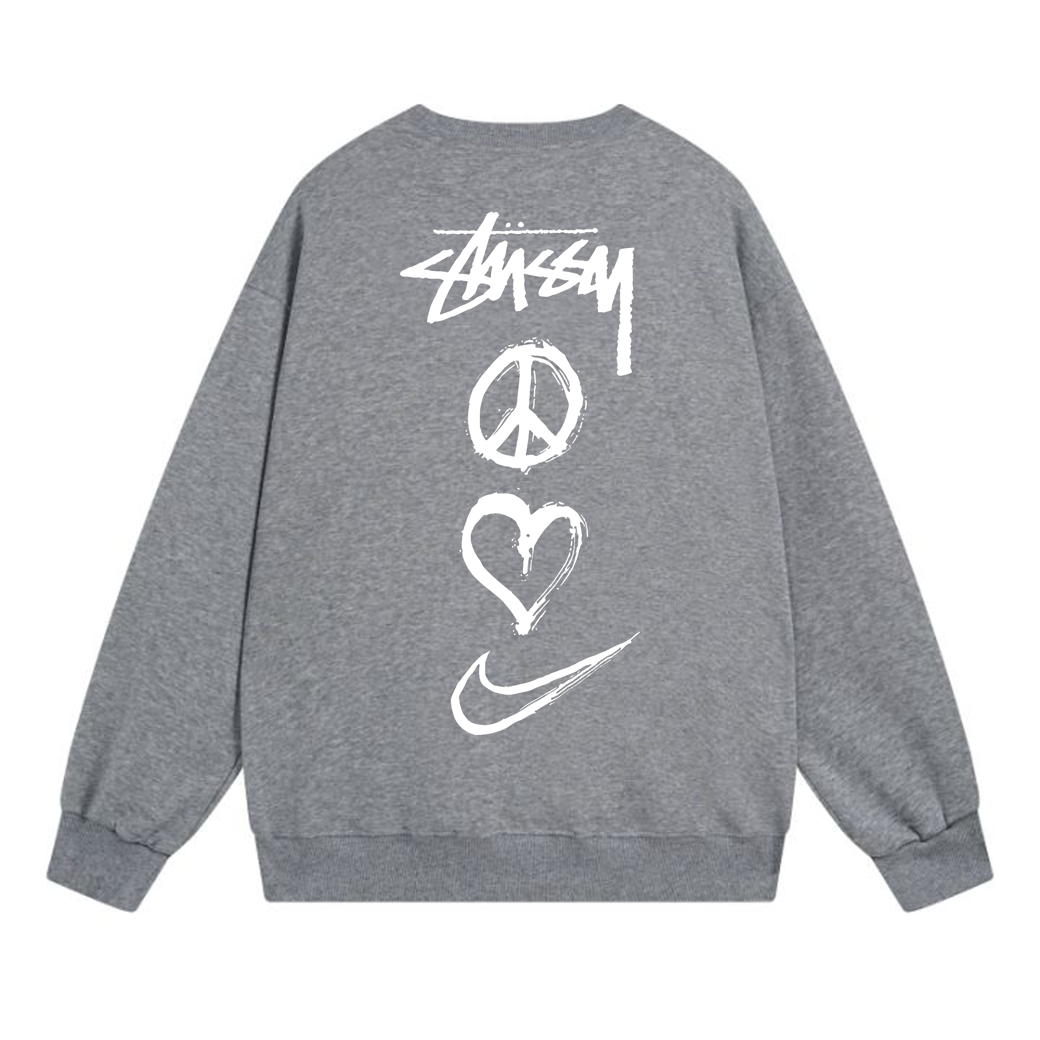  Stussy Hoodie White,Light Grey, Apricot, Gray,Red,Navy Blue,Black. XB508