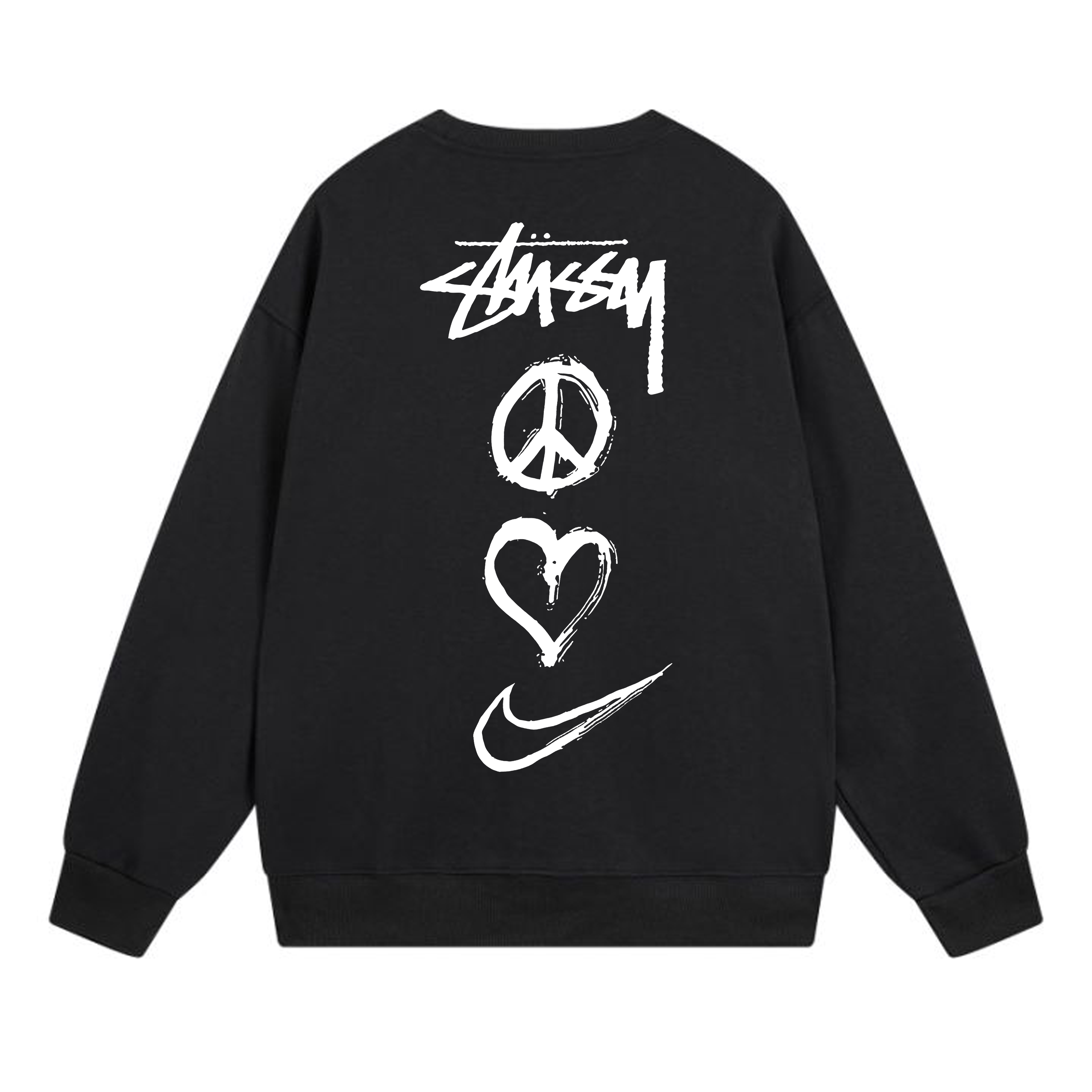  Stussy Hoodie White,Light Grey, Apricot, Gray,Red,Navy Blue,Black. XB508
