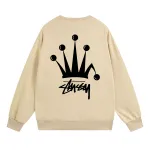 Stussy Hoodie White,Light Grey, Apricot, Gray,Red,Navy Blue,Black. XB525