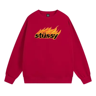 Stussy Hoodie White,Light Grey, Apricot, Gray,Red,Navy Blue,Black. XB524 02