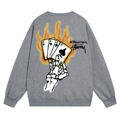  Stussy Hoodie White,Light Grey, Apricot, Gray,Red,Navy Blue,Black. XB521 02