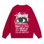 Stussy Hoodie White,Light Grey, Apricot, Gray,Red,Navy Blue,Black. XB520