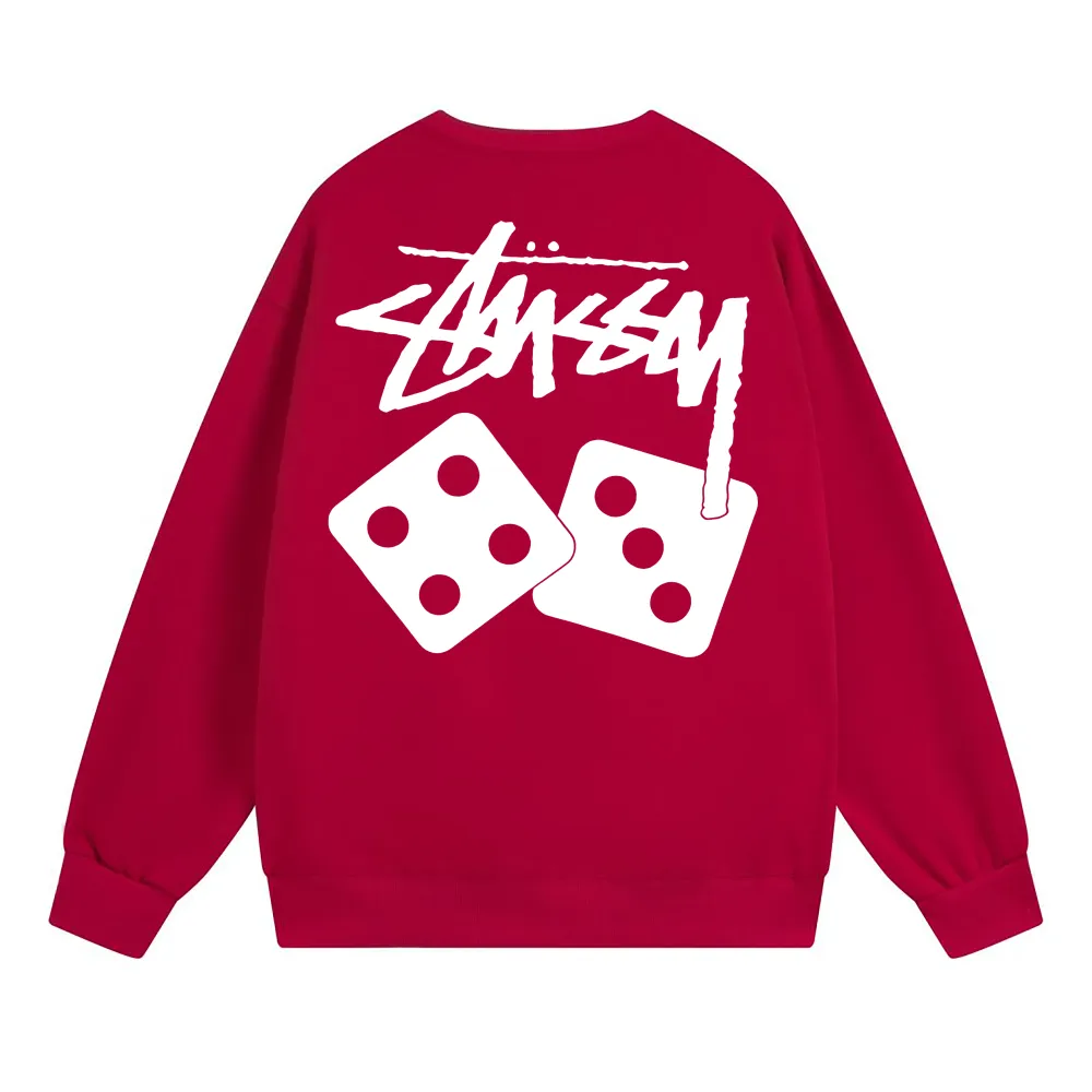 Stussy Hoodie White,Light Grey, Apricot, Gray,Red,Navy Blue,Black. XB519