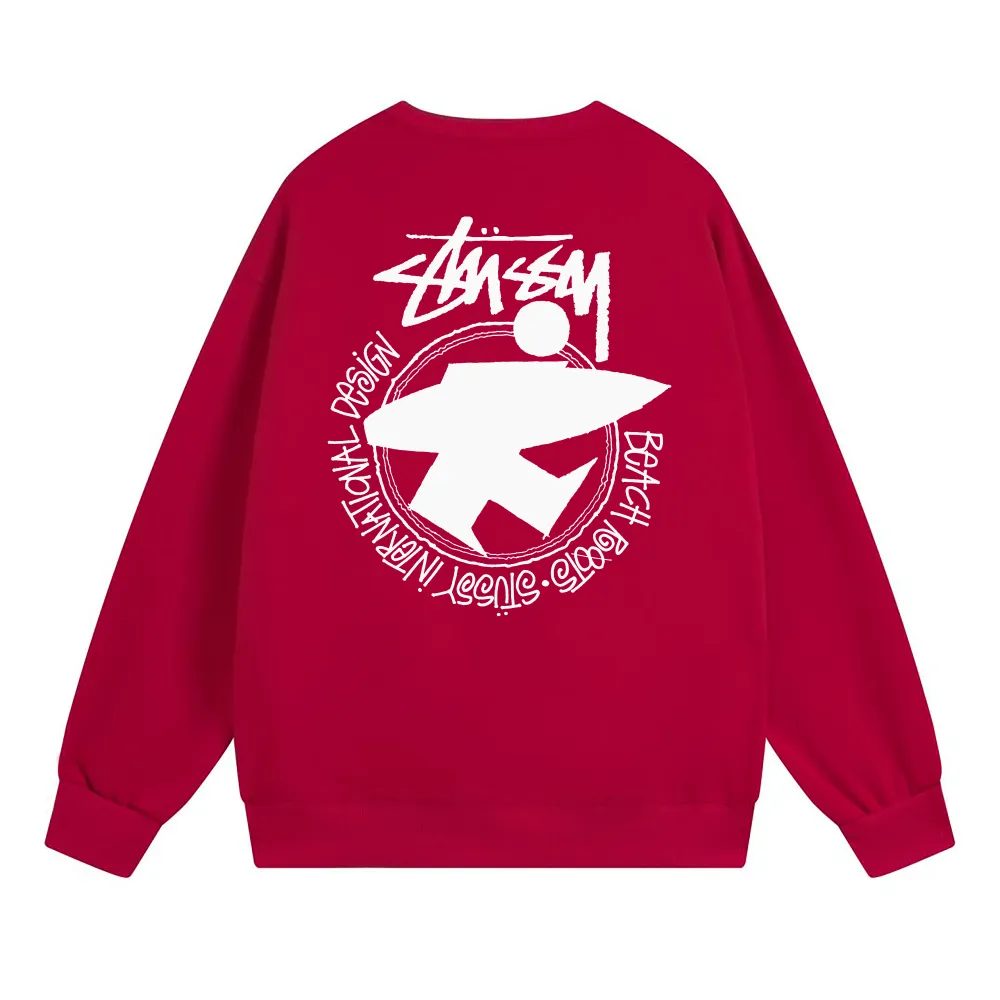 Stussy Hoodie White,Light Grey, Apricot, Gray,Red,Navy Blue,Black. XB518