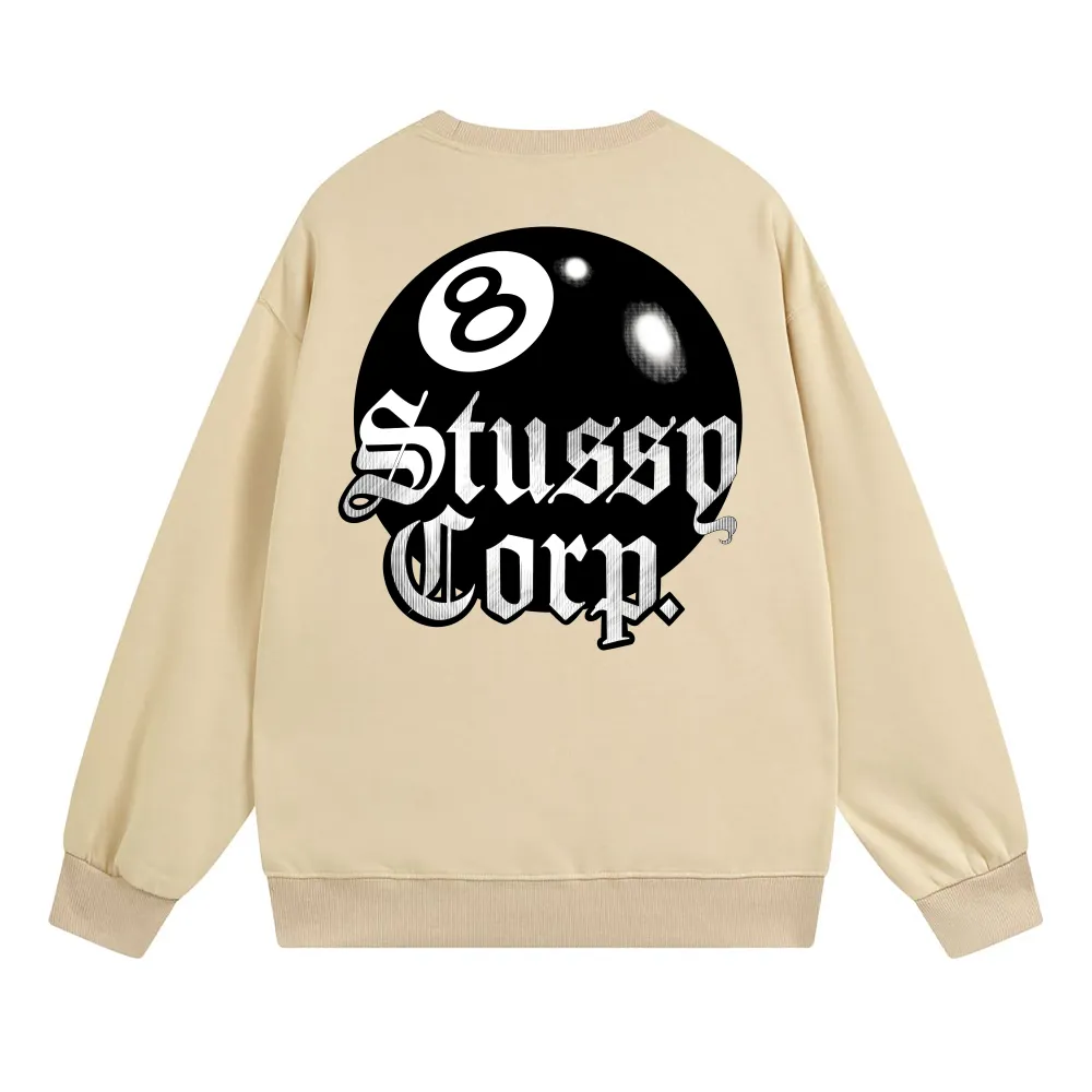 Stussy Hoodie White,Light Grey, Apricot, Gray,Red,Navy Blue,Black. XB517