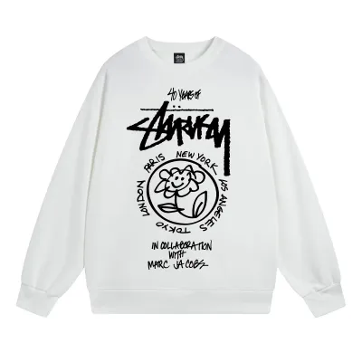 Stussy Hoodie White,Light Grey, Apricot, Gray,Red,Navy Blue,Black. XB539 02