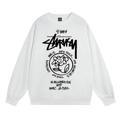  Stussy Hoodie White,Light Grey, Apricot, Gray,Red,Navy Blue,Black. XB539 02