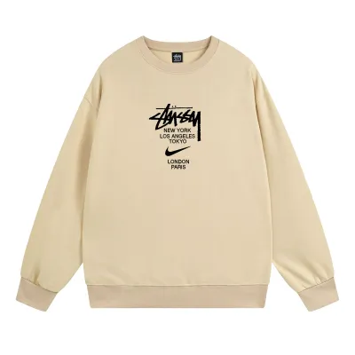 Stussy Hoodie White,Light Grey, Apricot, Gray,Red,Navy Blue,Black. XB535 02