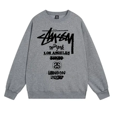 Stussy Hoodie White,Light Grey, Apricot, Gray,Red,Navy Blue,Black. XB531 02