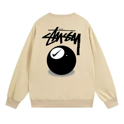 Stussy Hoodie White,Light Grey, Apricot, Gray,Red,Navy Blue,Black. XB530 02