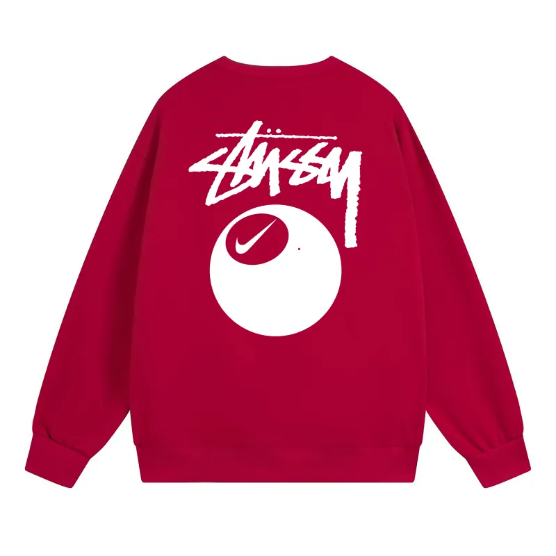 Stussy Hoodie White,Light Grey, Apricot, Gray,Red,Navy Blue,Black. XB530