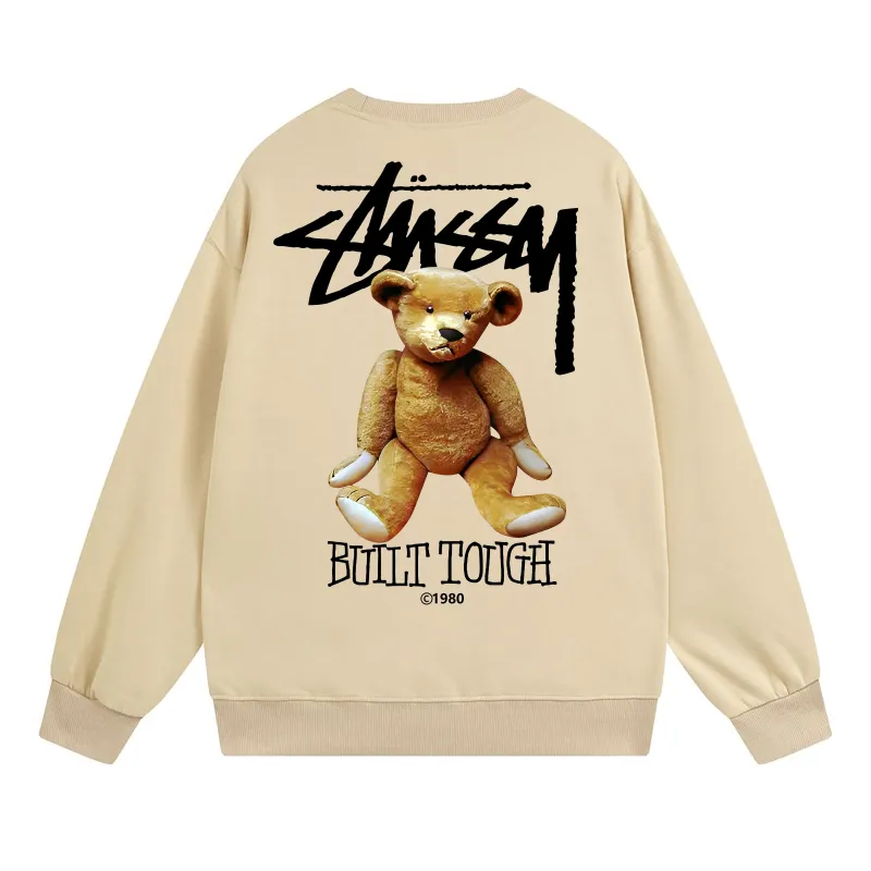 Stussy Hoodie White,Light Grey, Apricot, Gray,Red,Navy Blue,Black. XB529