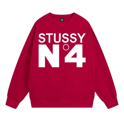 Stussy Hoodie White,Light Grey, Apricot, Gray,Red,Navy Blue,Black. XB527 02