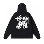 Stussy Hoodie White,Light Grey, Apricot, Navy Blue,Black. XB121