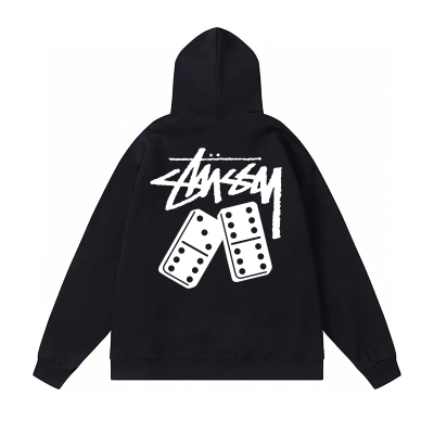  Stussy Hoodie White,Light Grey, Apricot, Navy Blue,Black. XB121 02