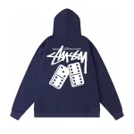 Stussy Hoodie White,Light Grey, Apricot, Navy Blue,Black. XB121