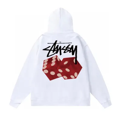 Stussy Hoodie White,Light Grey, Apricot, Navy Blue,Black. XB120 02