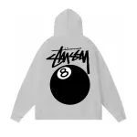  Stussy Hoodie Light Grey, Apricot, Navy Blue,Black. XB108