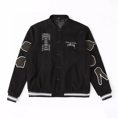  Stussy Jacket Black. XB402 01