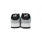 H12  A Bathing Ape Bape Sta Low Grey Black Green,1H70-191-002