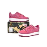 PK Bape Sk8 Sta Low Pink Suede, 1H70-191-004