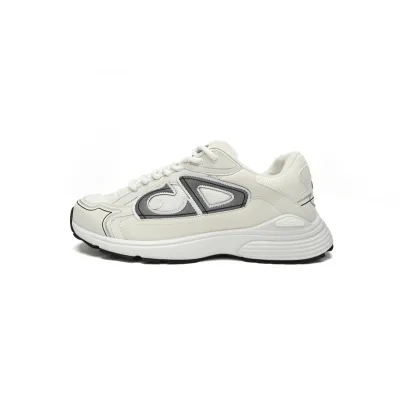PK Dior Light Grey 'B30' Sneakers White,3SN279ZND-H000 01