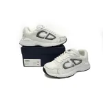 PK Dior Light Grey 'B30' Sneakers White,3SN279ZND-H000