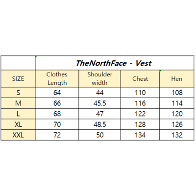 TheNorthFace Wheat Color vest down jacket