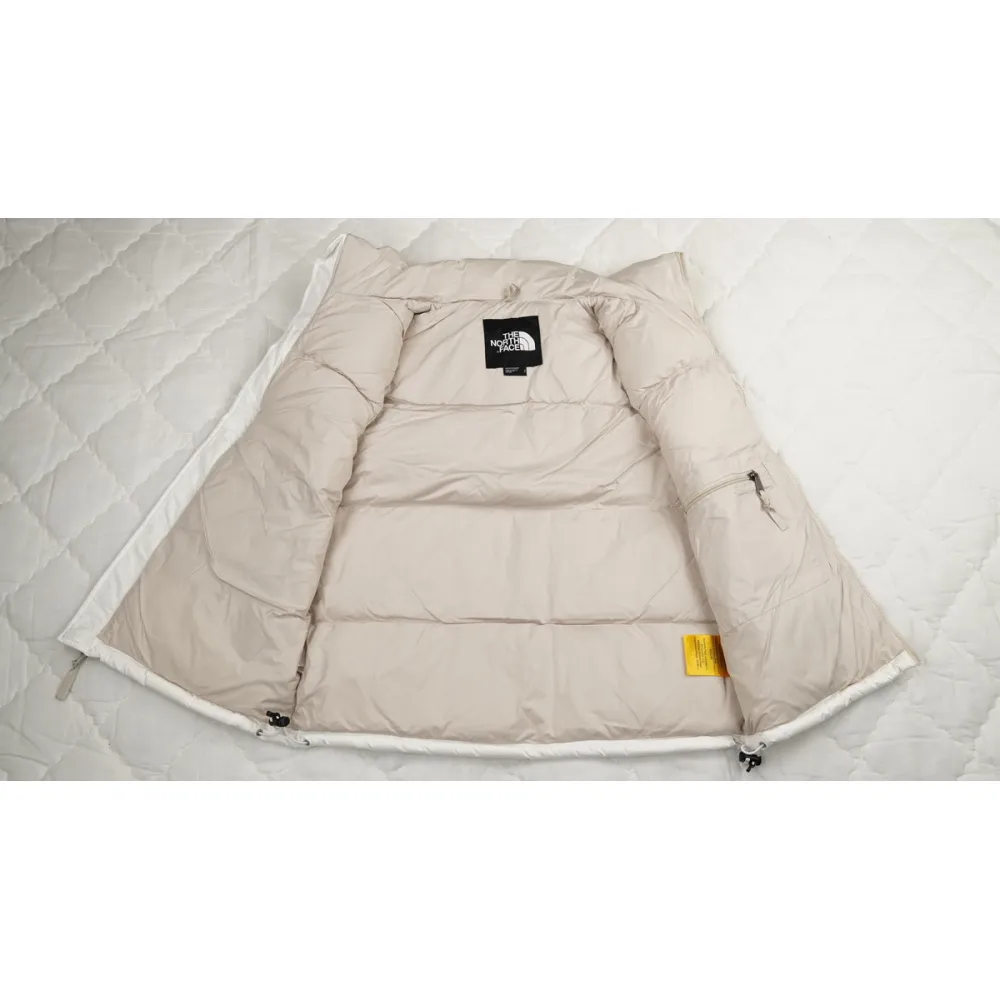 TheNorthFace Double Pinyin White vest down jacket