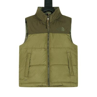 PKGoden TheNorthFace Green vest down jacket 01