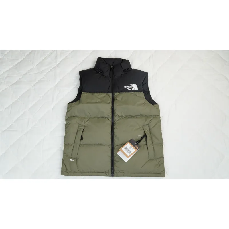 TheNorthFace  Matcha Green vest down jacket